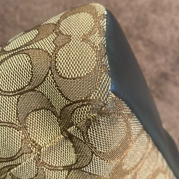 Coach Brown Crossbody Bag with Leather Trim - Picture 3 of 17